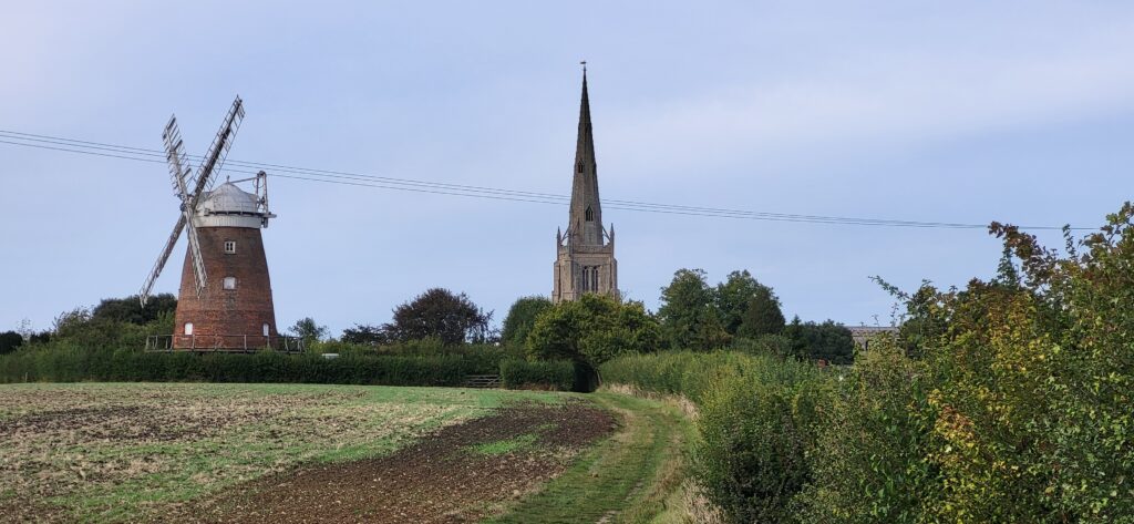 PHOTO OF THE WEEK - Thaxted Windmill and Church 1 POTW Thatxted windmill and church